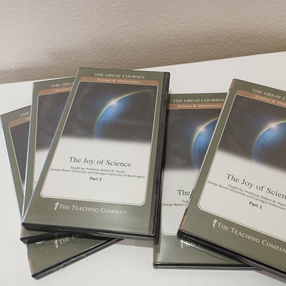 Great Courses The Joy Of Science Course Guidebook and Part 1-5 DVD Sets - Picture 3 of 4